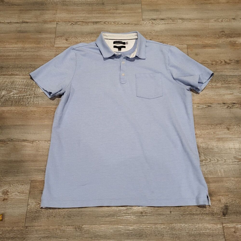 Banana Republic Performance Pique Standard Fit Short Sleeve Polo Shirt Mens XL